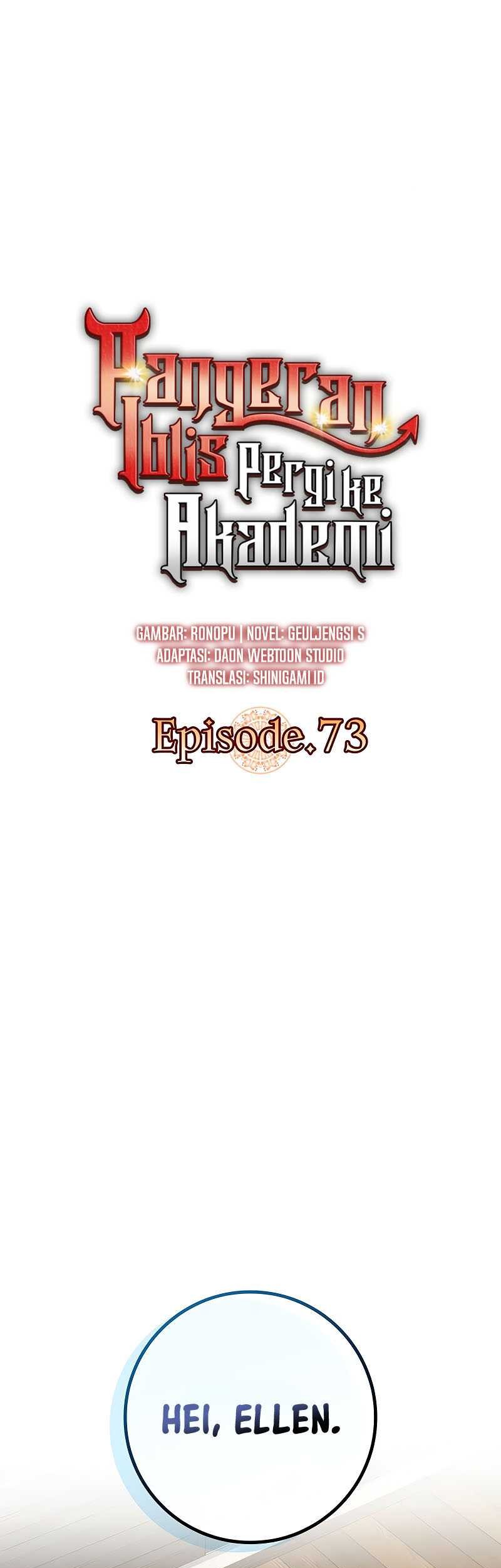 The Demon Prince Goes to the Academy Chapter 73 - halaman 16