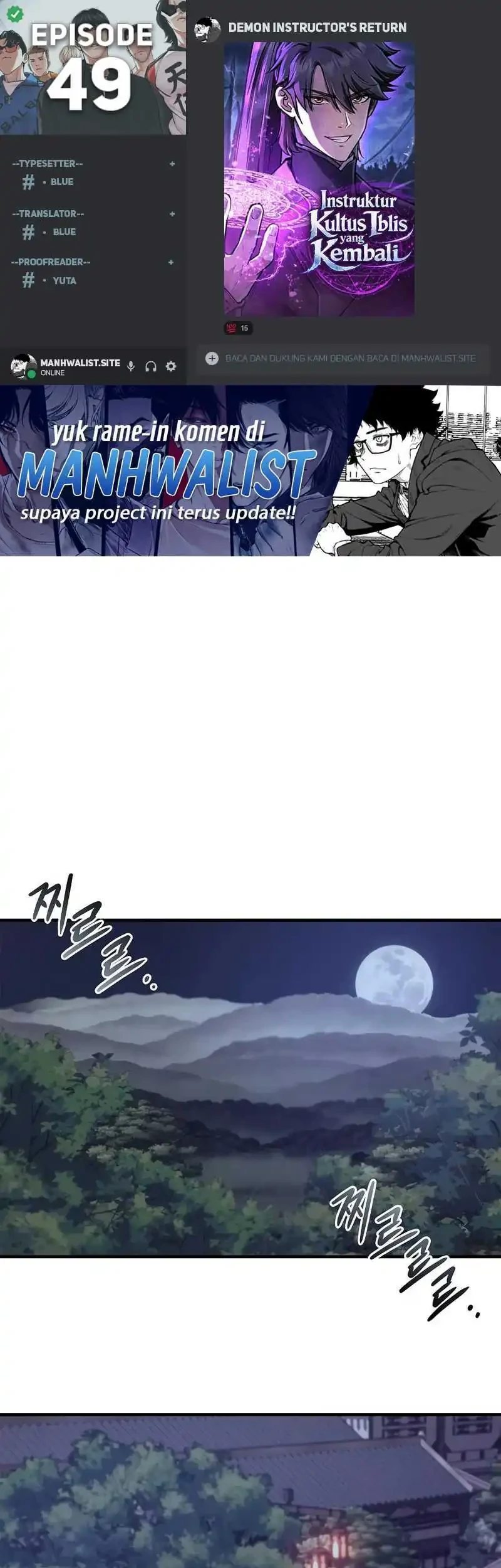 The Demonic Cult Instructor Returns Chapter 49 - halaman 1
