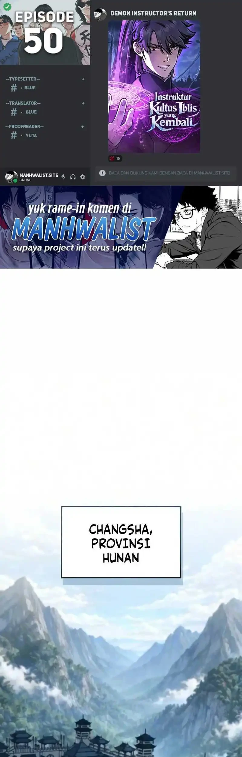 The Demonic Cult Instructor Returns Chapter 50 - halaman 1