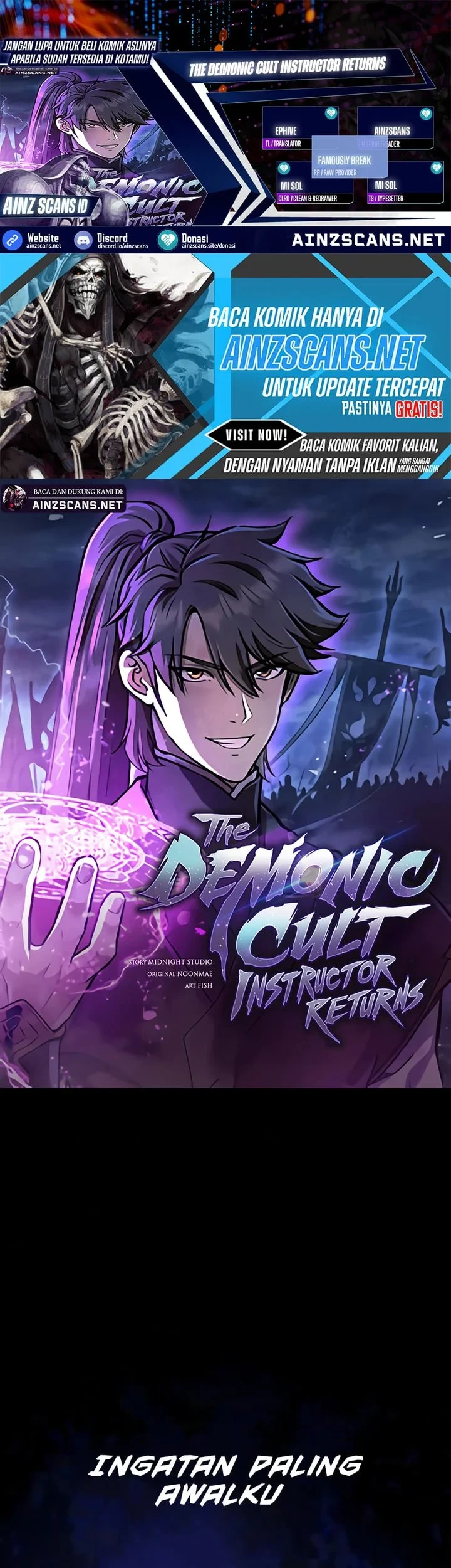 The Demonic Cult Instructor Returns Chapter 59 - halaman 1