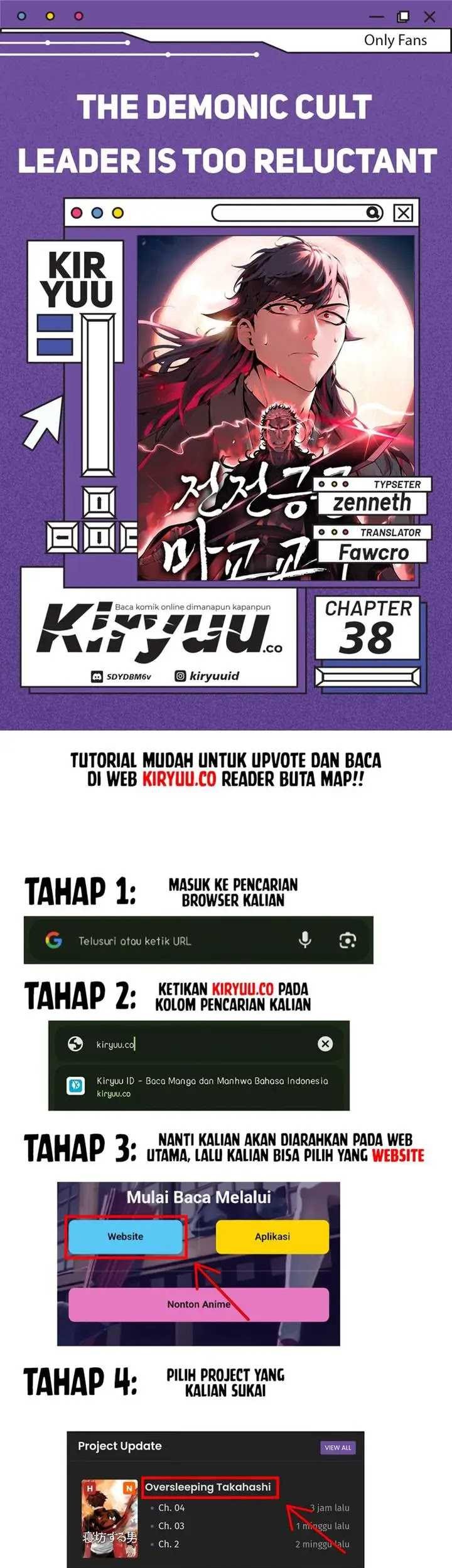 The Demonic Cult Leader Is Too Reluctant Chapter 38 - halaman 1