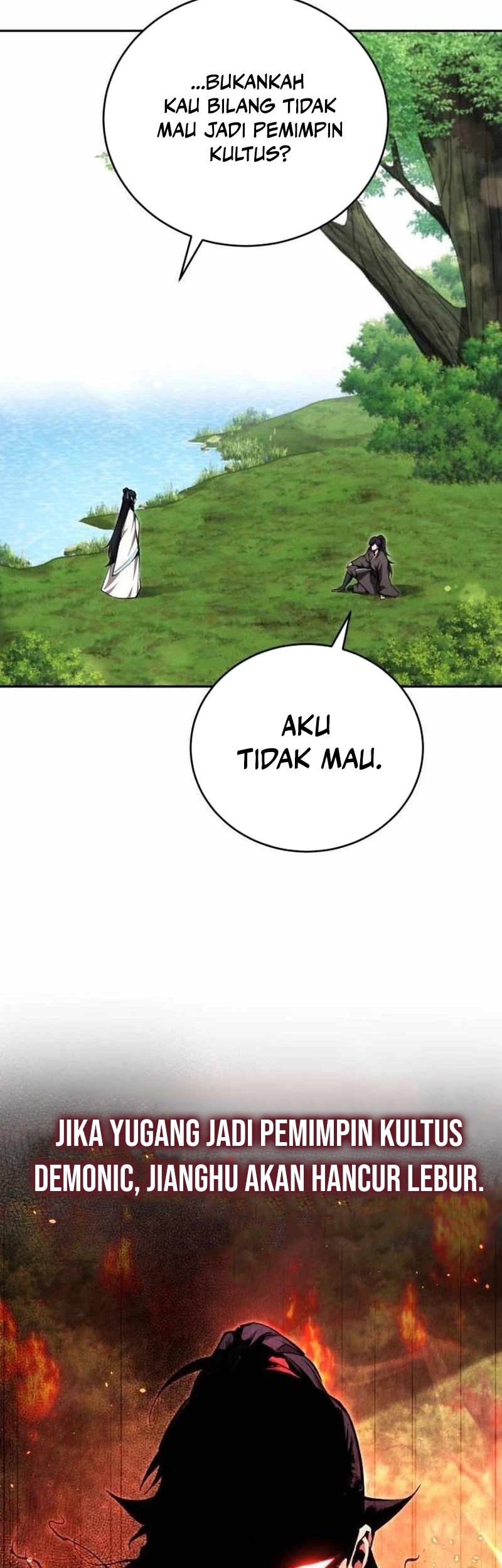 The Demonic Cult Leader Is Too Reluctant Chapter 46 - halaman 27