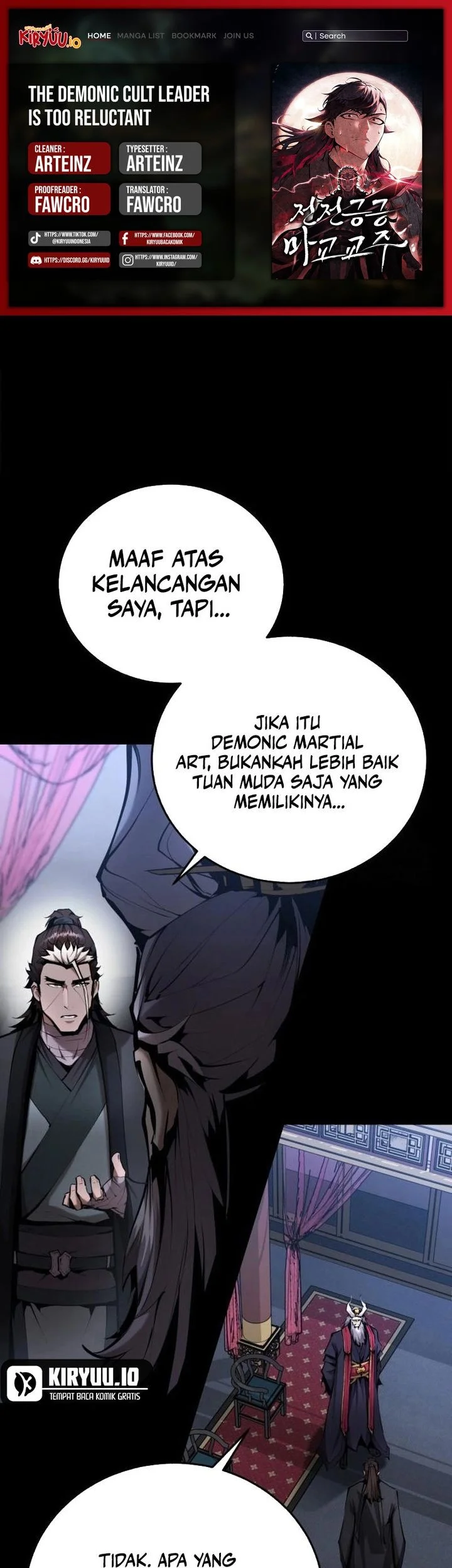 The Demonic Cult Leader Is Too Reluctant Chapter 61 - halaman 1