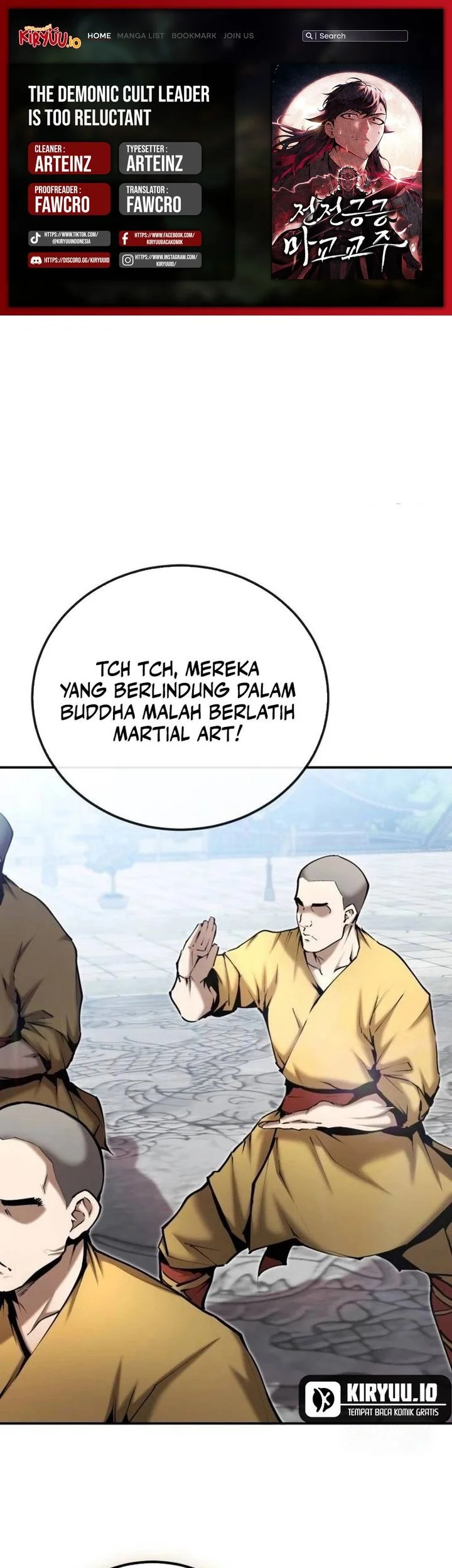 The Demonic Cult Leader Is Too Reluctant Chapter 62 - halaman 1