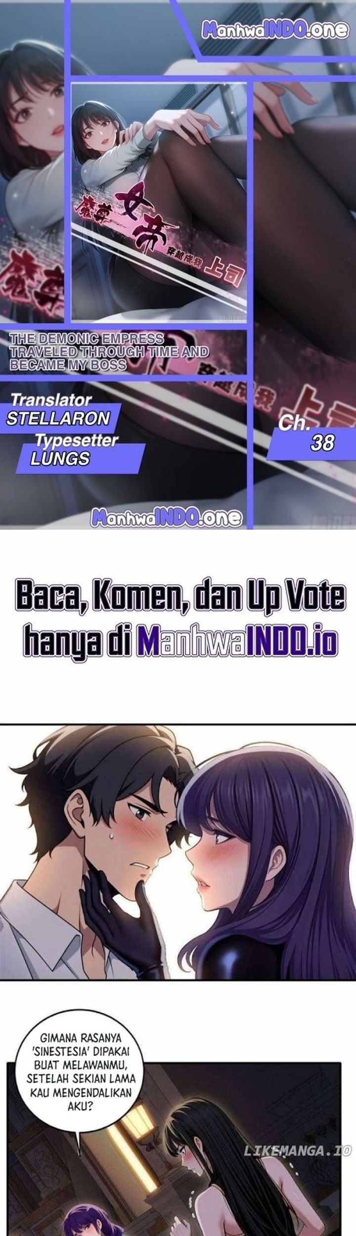 The Demonic Empress Traveled Through Time And Became My Boss Chapter 38 - halaman 1
