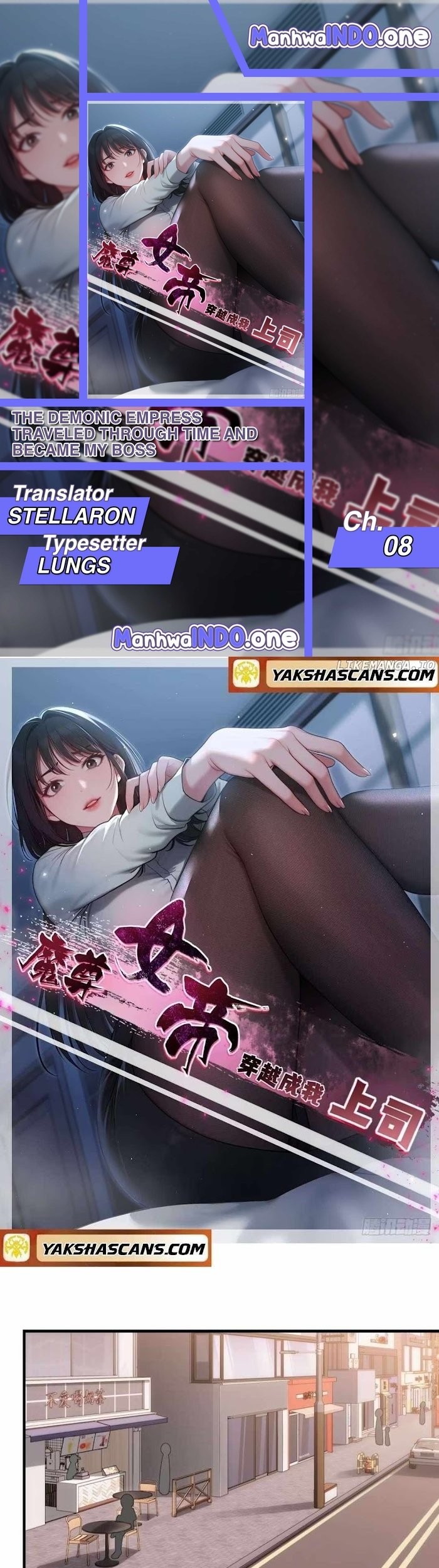 The Demonic Empress Traveled Through Time And Became My Boss Chapter 8 - halaman 1