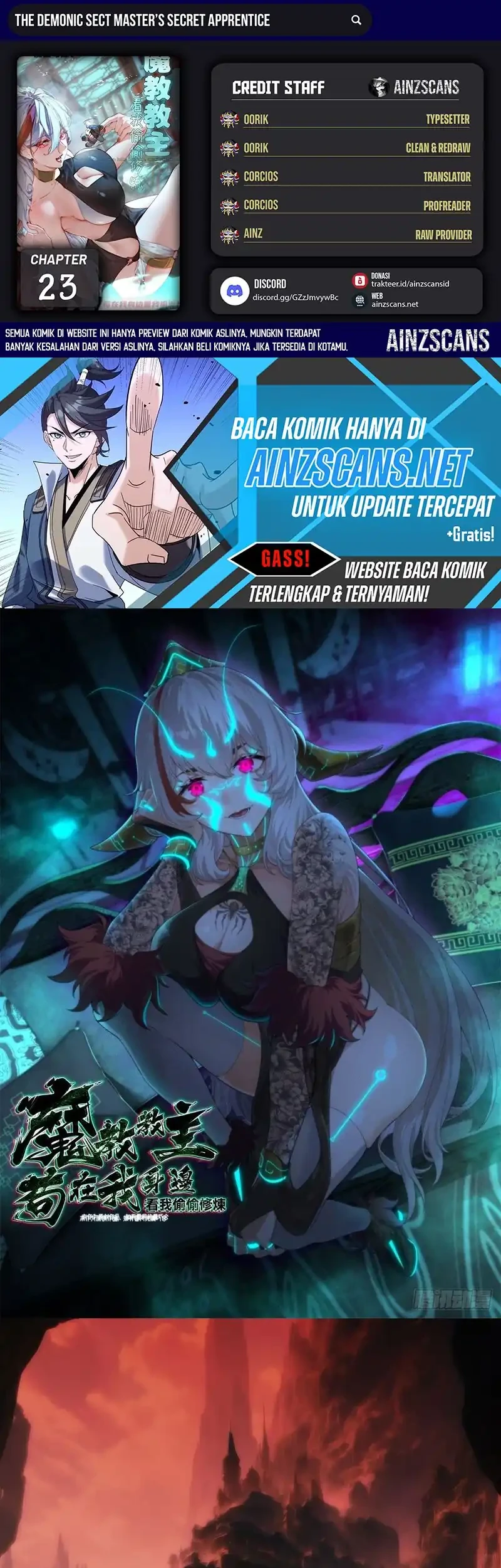 The Demonic Sect Master’s Secret Apprentice Chapter 23 - halaman 1
