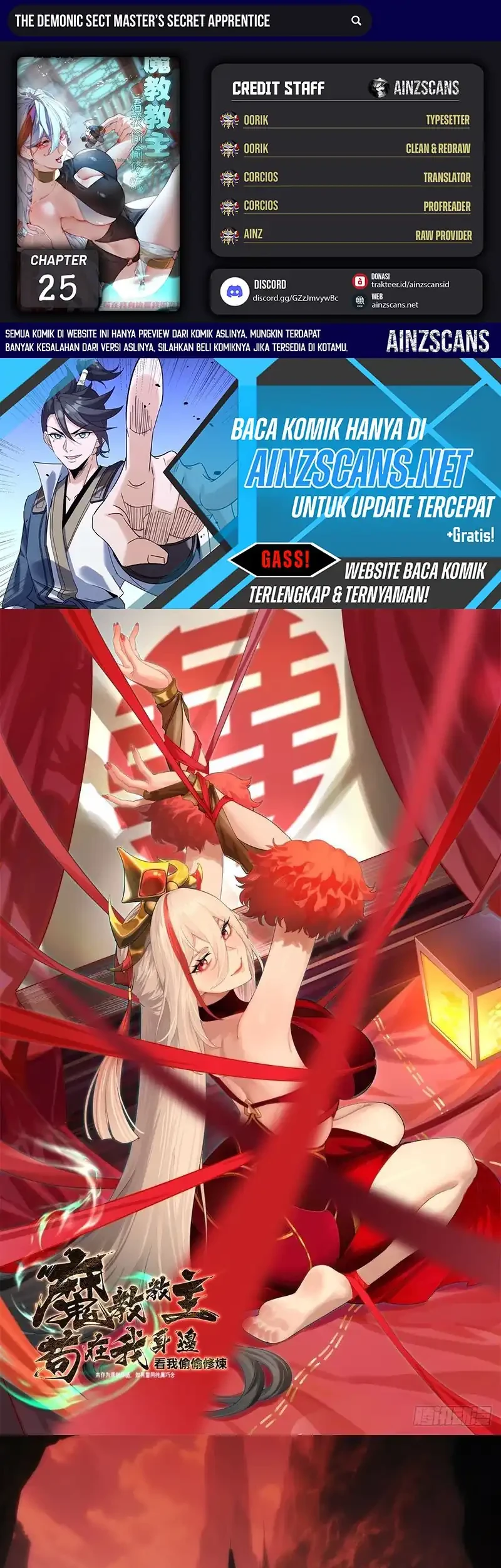 The Demonic Sect Master’s Secret Apprentice Chapter 25 - halaman 1