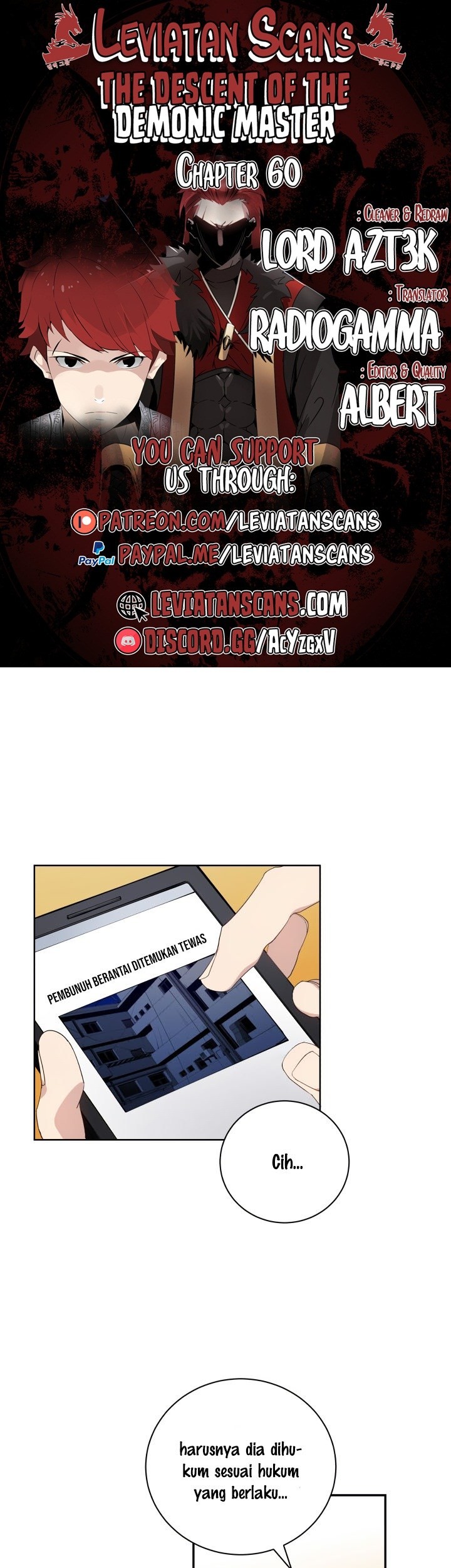 The Descent of the Demonic Master Chapter 60 - halaman 1