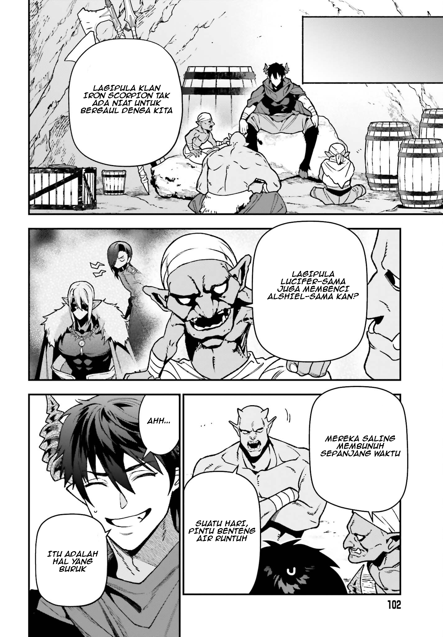 The Devil is a Part-Timer! Chapter 115 - halaman 9