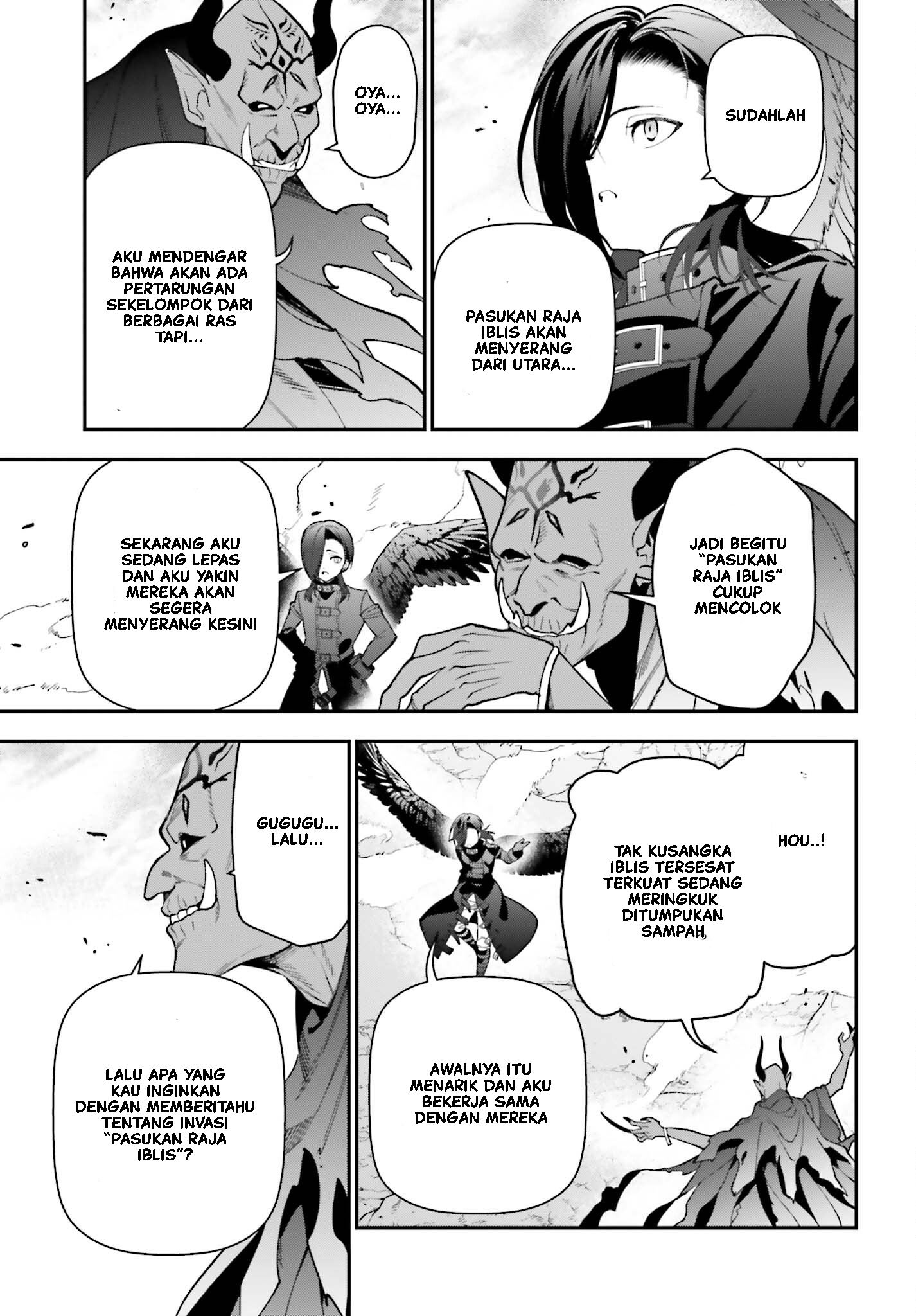 The Devil is a Part-Timer! Chapter 117 - halaman 10