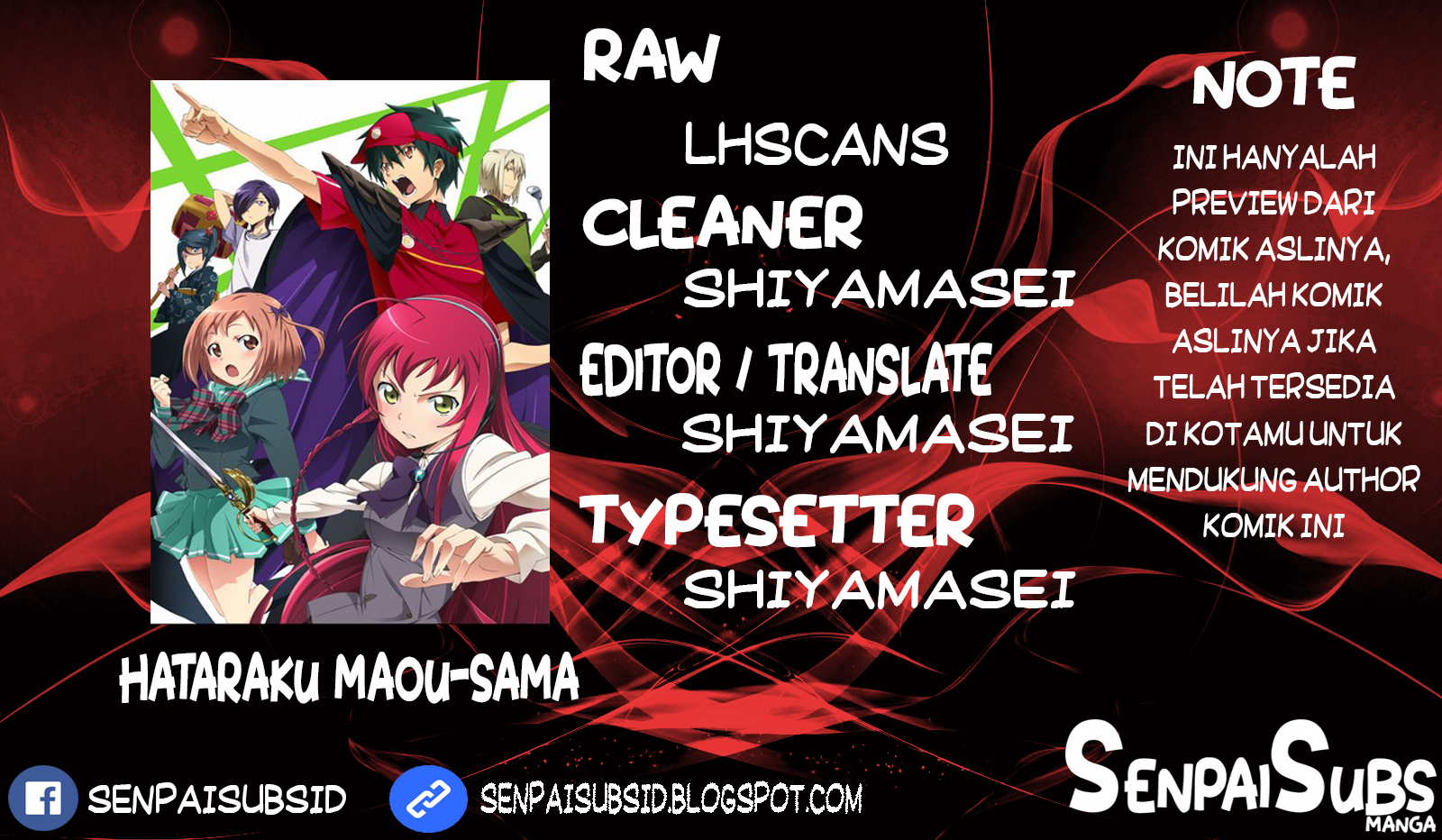 The Devil is a Part-Timer! Chapter 59 - halaman 1