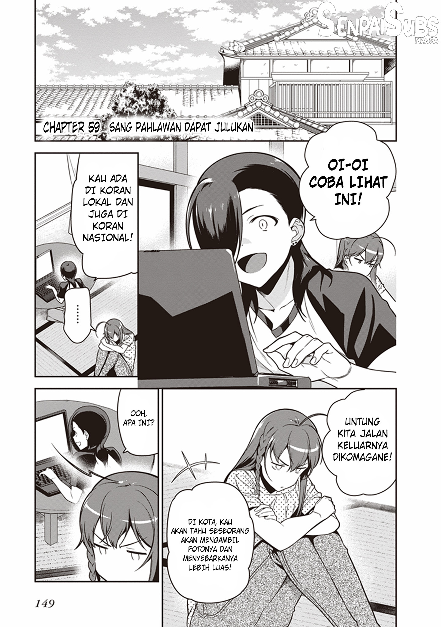 The Devil is a Part-Timer! Chapter 59 - halaman 2