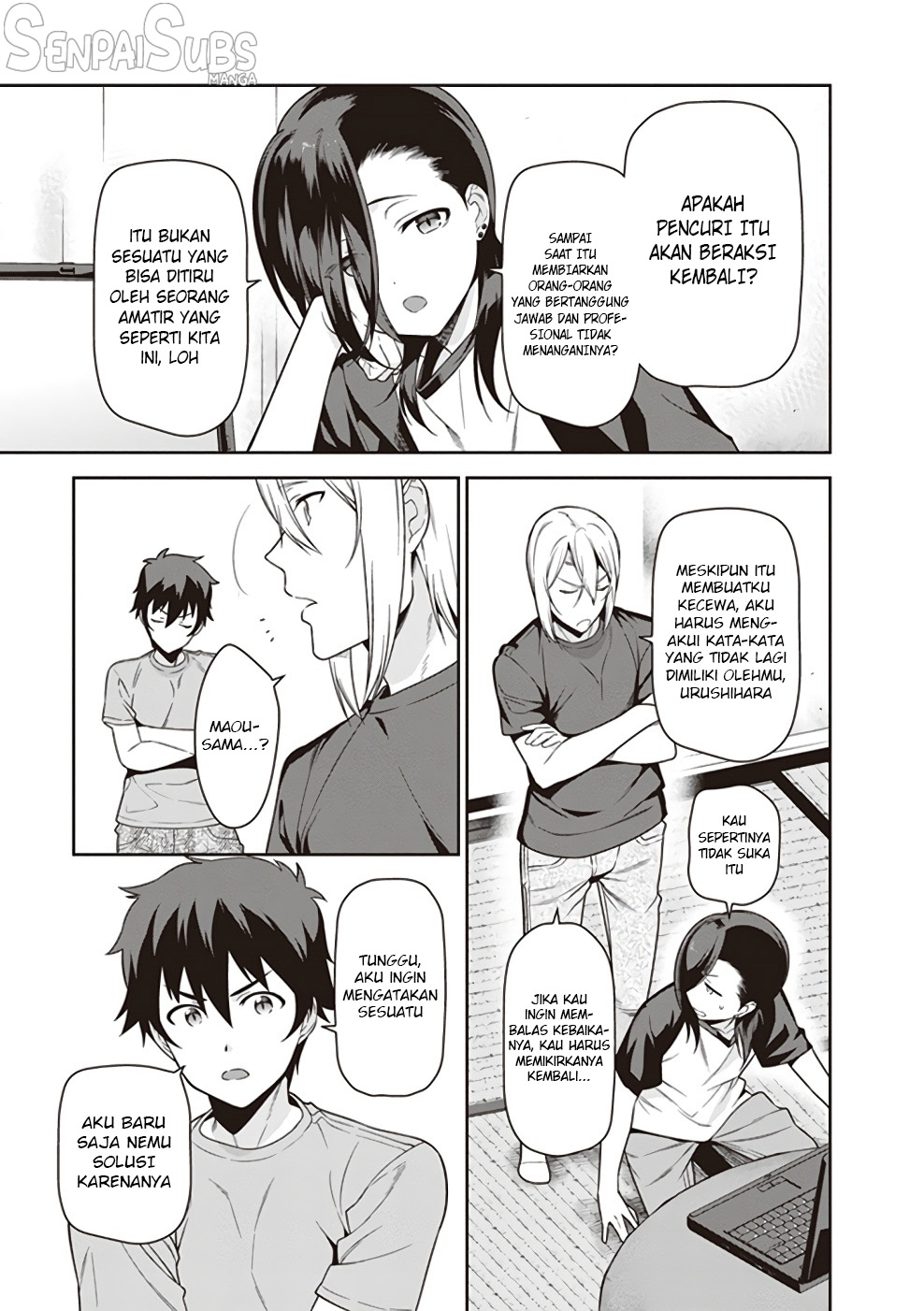 The Devil is a Part-Timer! Chapter 60 - halaman 9