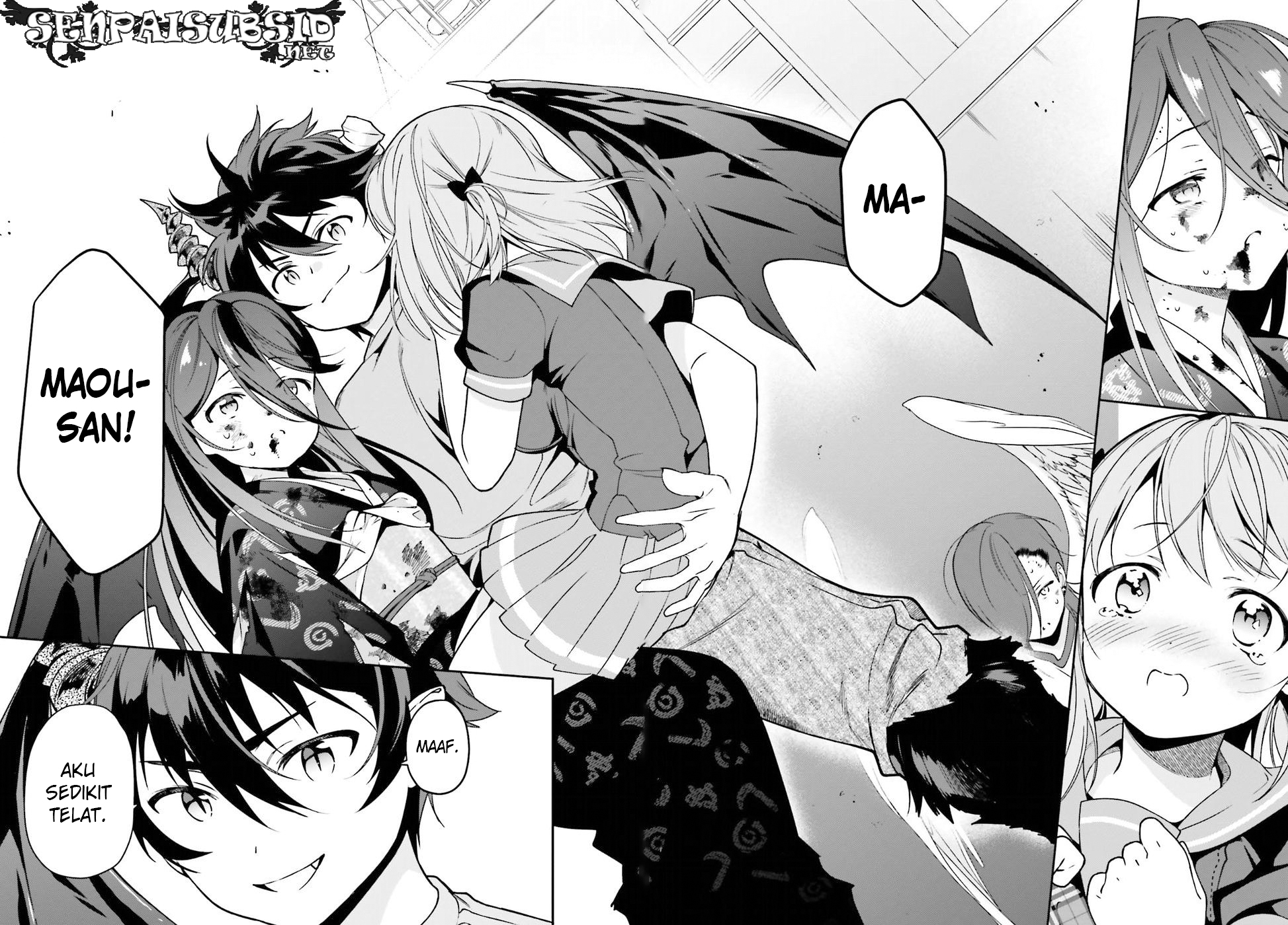 The Devil is a Part-Timer! Chapter 78 - halaman 17