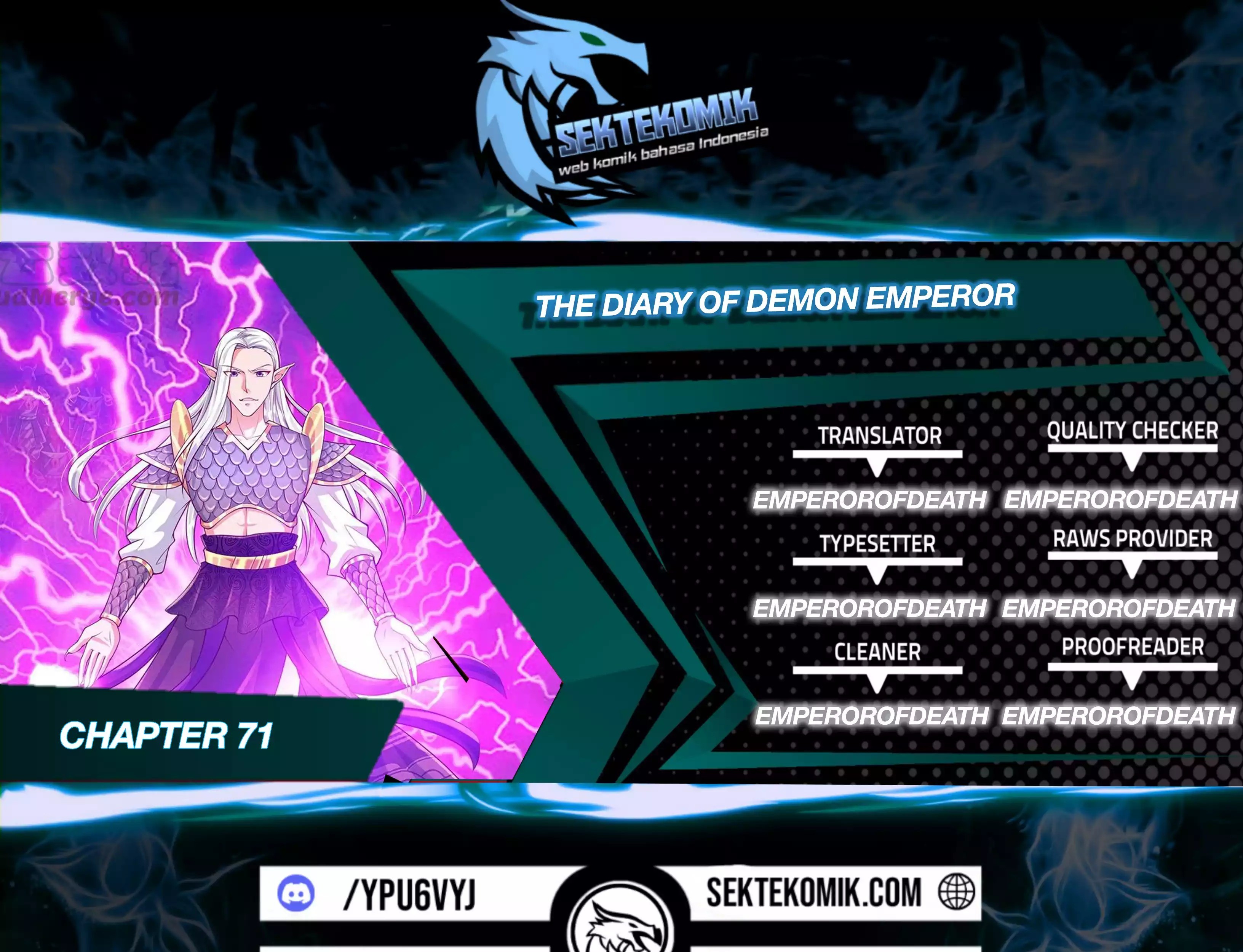 The Diary Of Demon Emperor Chapter 71 - halaman 1