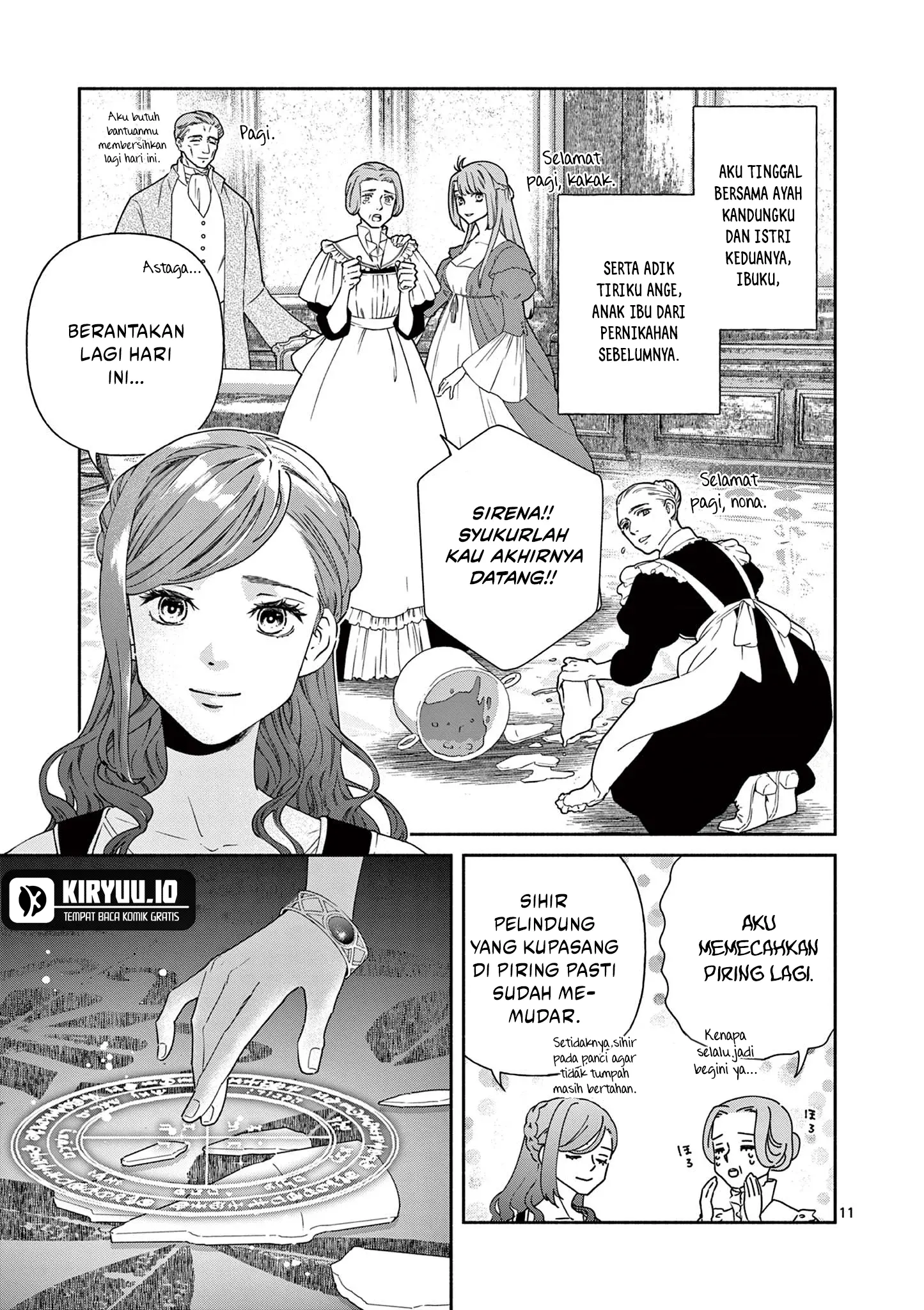 The Disappearance of a Dying Villainess: Changing My Ways Didn’t Work, So My First Love Spirited Me Away Chapter 1 - halaman 11