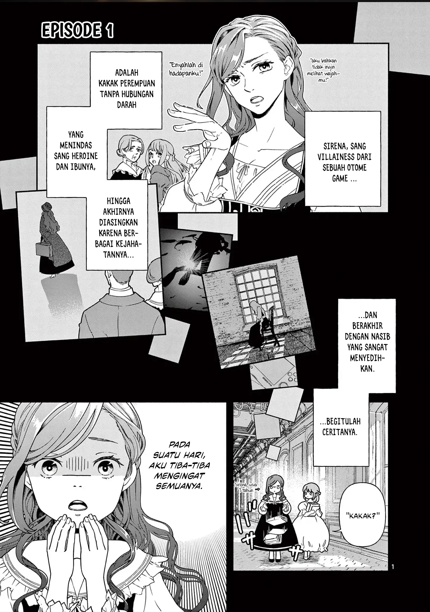 The Disappearance of a Dying Villainess: Changing My Ways Didn’t Work, So My First Love Spirited Me Away Chapter 1 - halaman 2