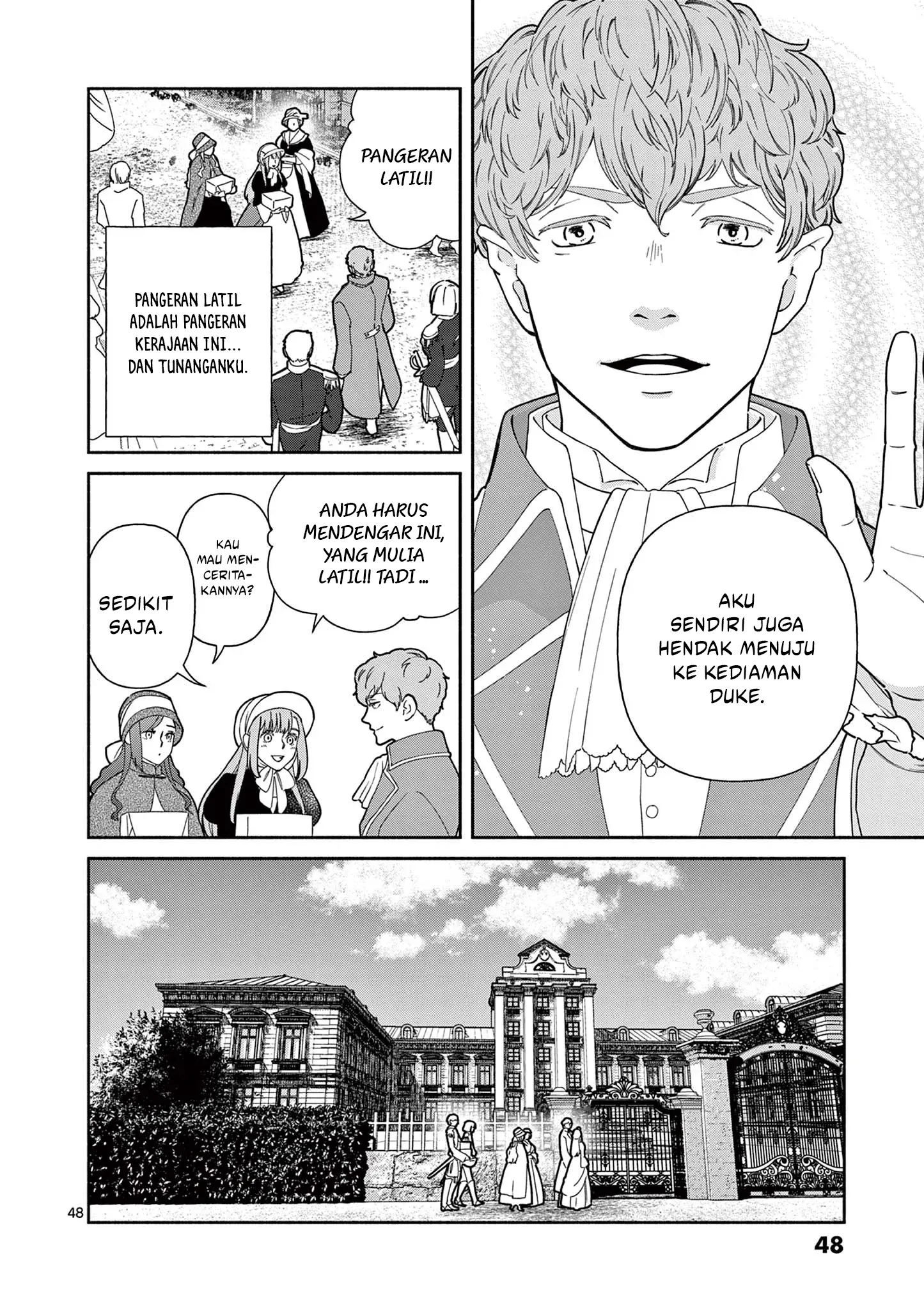 The Disappearance of a Dying Villainess: Changing My Ways Didn’t Work, So My First Love Spirited Me Away Chapter 1 - halaman 48