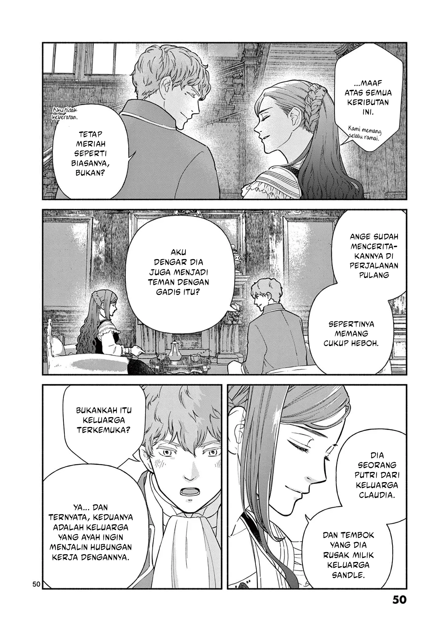The Disappearance of a Dying Villainess: Changing My Ways Didn’t Work, So My First Love Spirited Me Away Chapter 1 - halaman 50