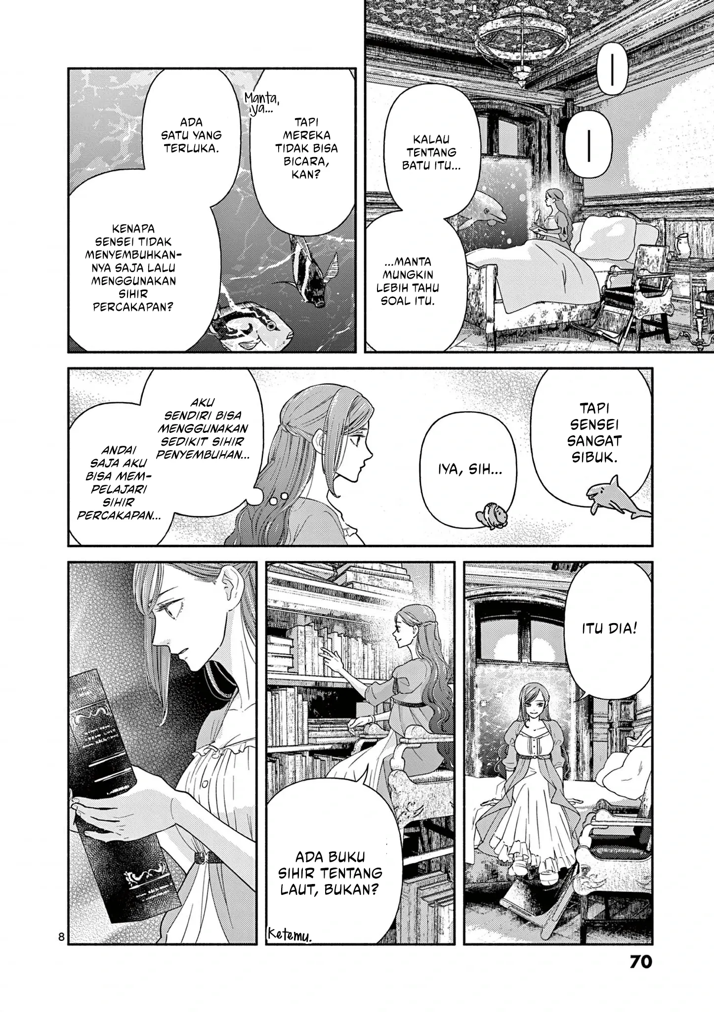 The Disappearance of a Dying Villainess: Changing My Ways Didn’t Work, So My First Love Spirited Me Away Chapter 12 - halaman 9