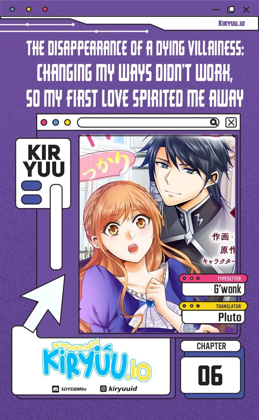 The Disappearance of a Dying Villainess: Changing My Ways Didn’t Work, So My First Love Spirited Me Away Chapter 6 - halaman 1