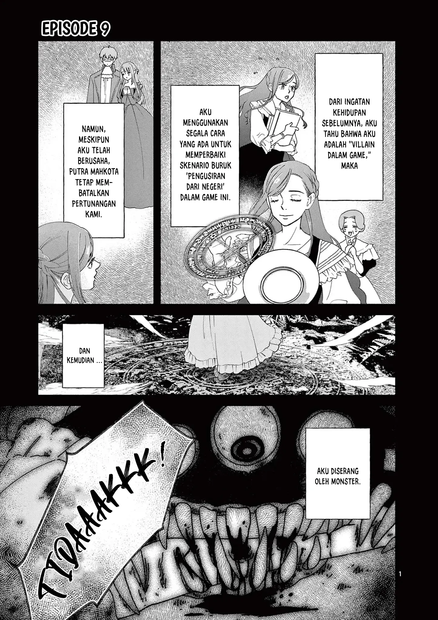 The Disappearance of a Dying Villainess: Changing My Ways Didn’t Work, So My First Love Spirited Me Away Chapter 9 - halaman 2