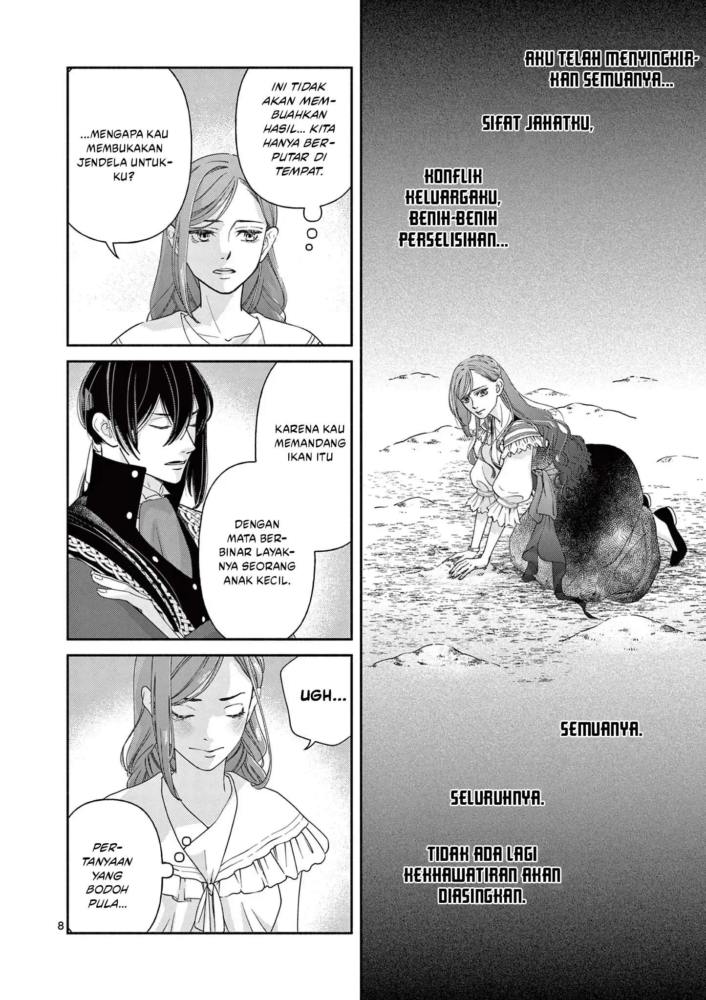 The Disappearance of a Dying Villainess: Changing My Ways Didn’t Work, So My First Love Spirited Me Away Chapter 9 - halaman 9