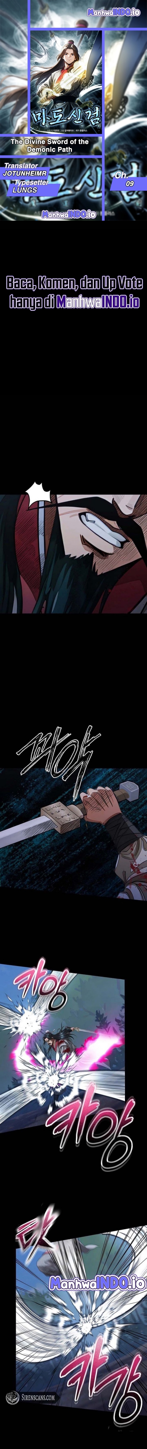 The Divine Sword of the Demonic Path Chapter 9 - halaman 1