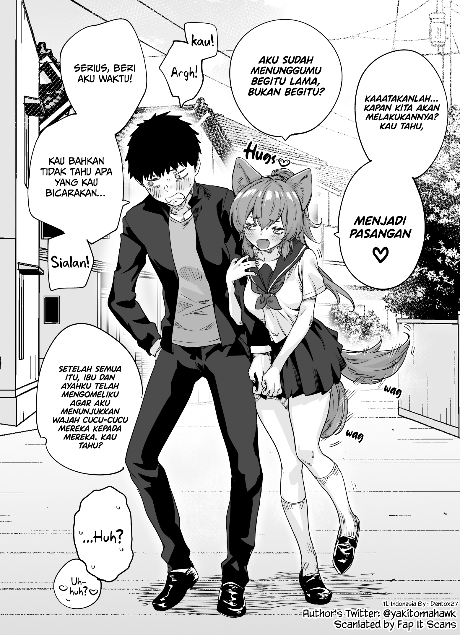 The Doggy Childhood Friend Constantly Trying to Make Me Her Mate Chapter 1 - halaman 2