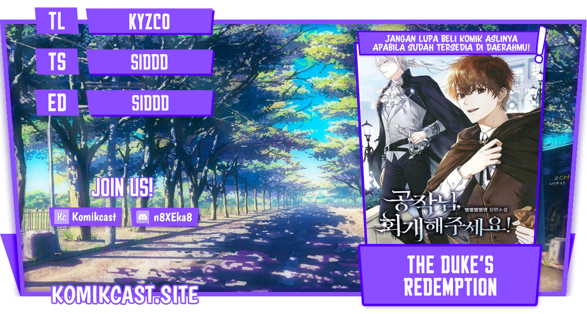 The Duke’s Redemption Chapter 2 - halaman 1