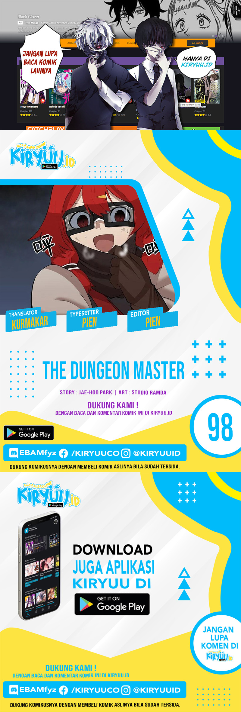 The Dungeon Master Chapter 98 - halaman 1