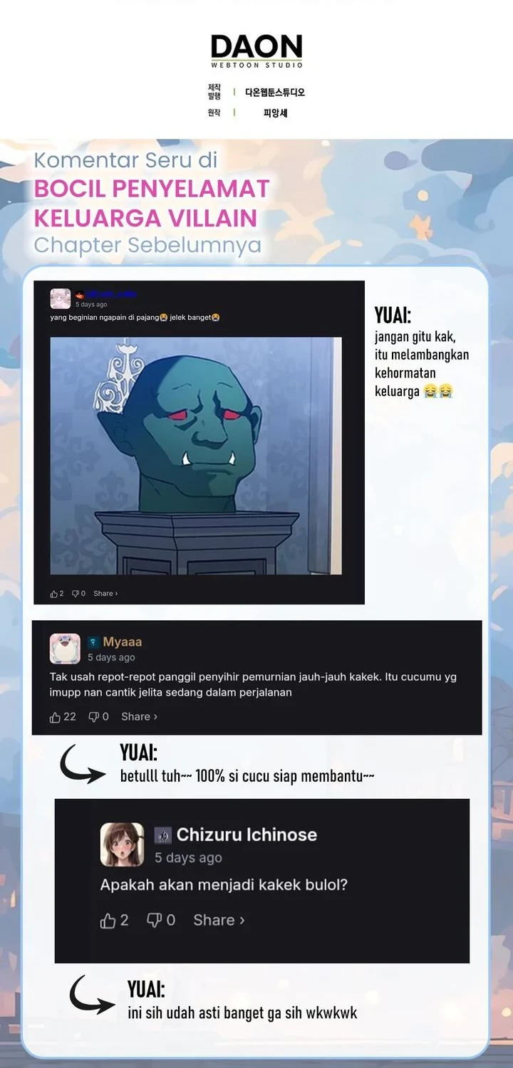 The Dutiful Kid Who Saved the Villainous Family Chapter 30 - halaman 74