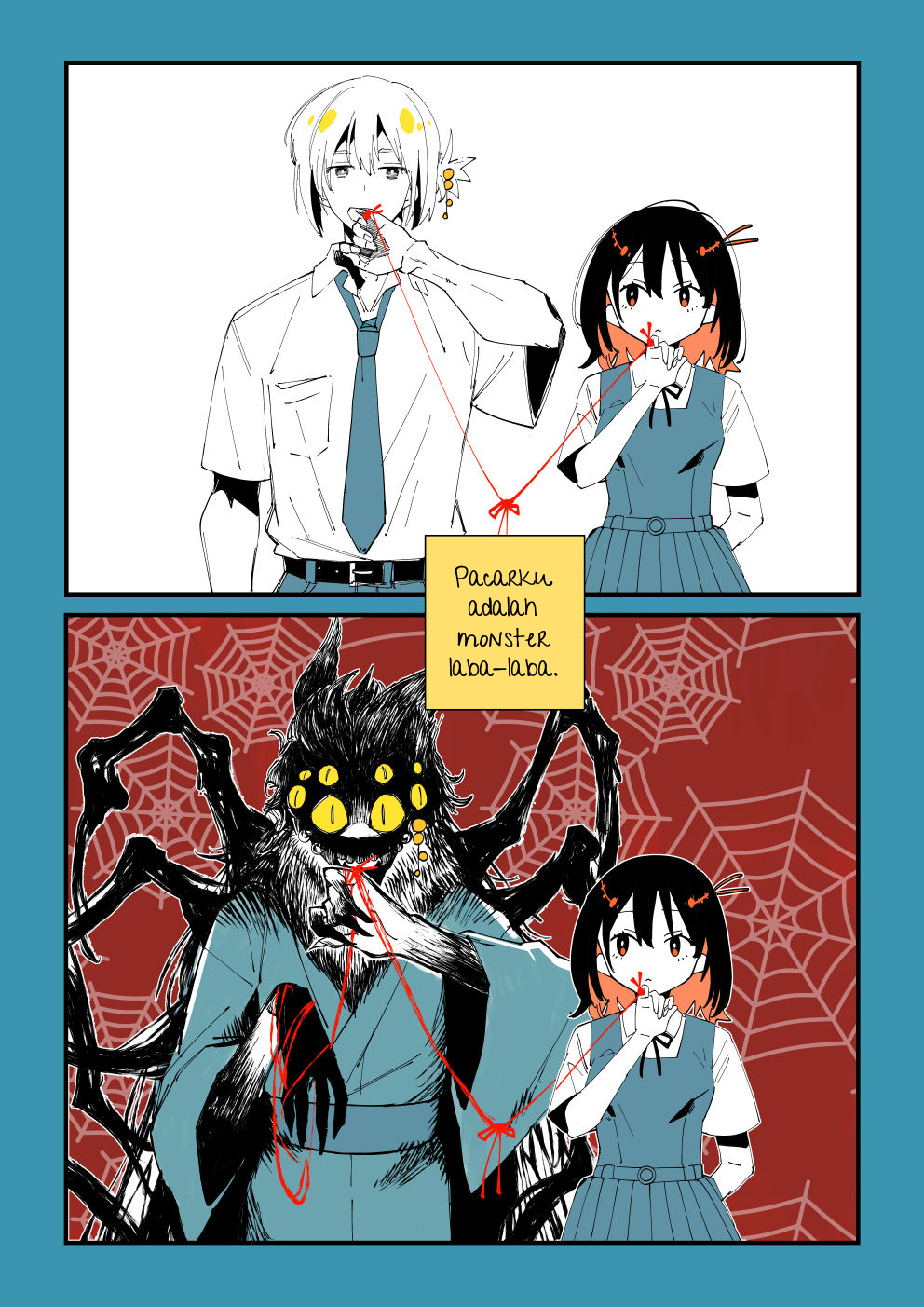 The Dying Girl and the Spider Prince Chapter 1 - halaman 1