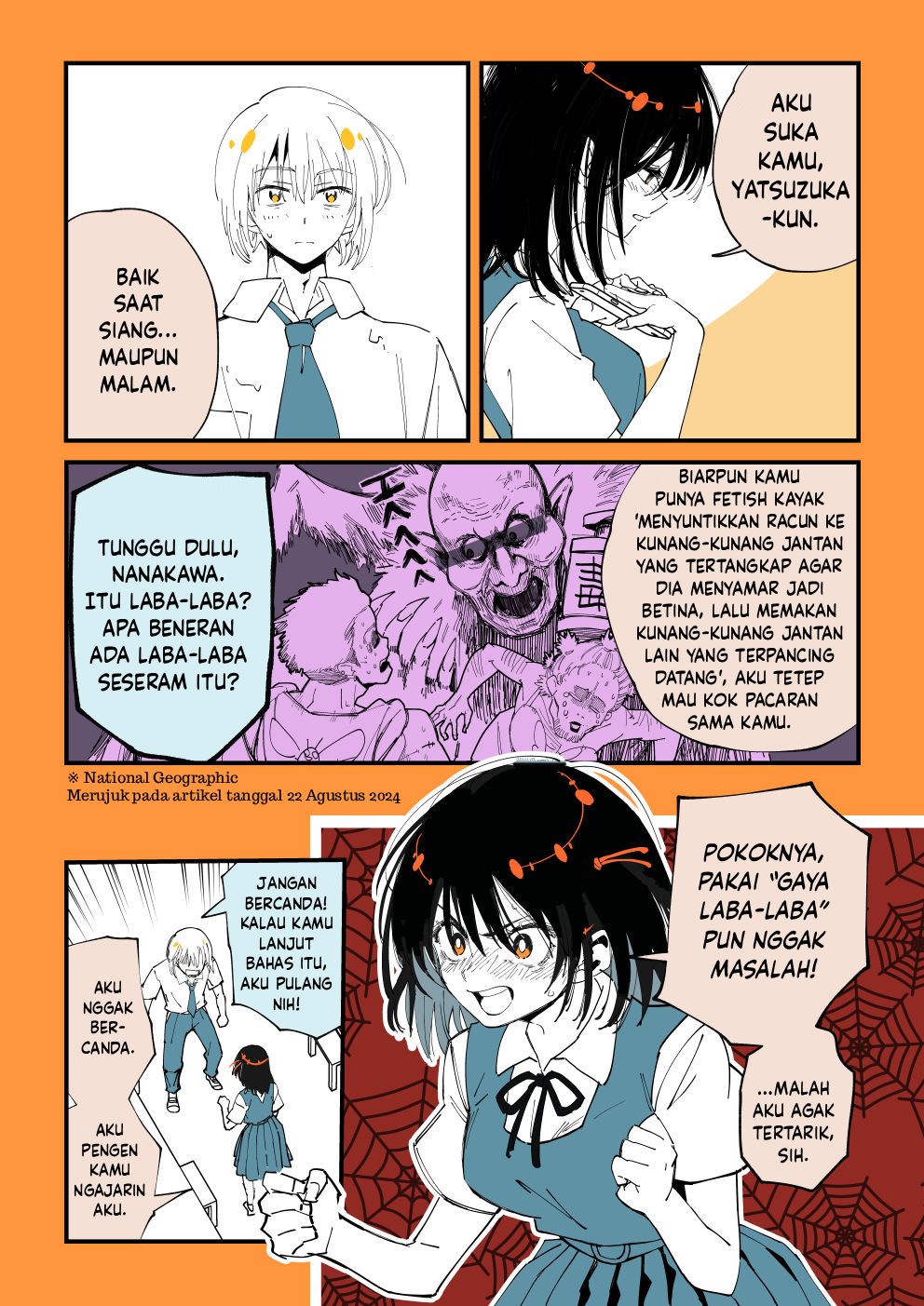 The Dying Girl and the Spider Prince Chapter 1 - halaman 10