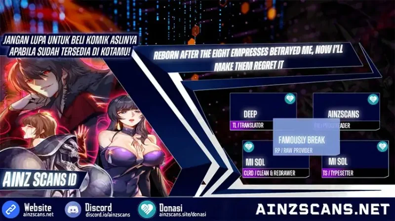 The Eight Empresses Betrayed Me, Only to Deeply Regret It After Being Reborn Chapter 4 - halaman 1