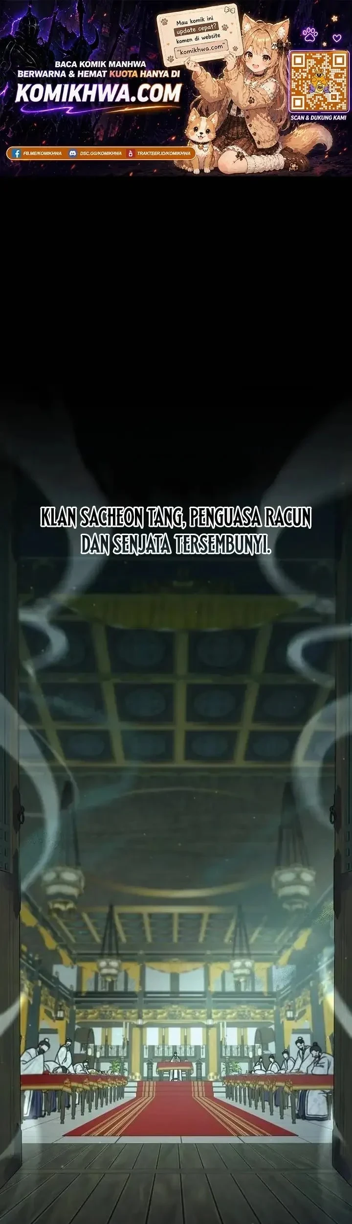 The Eldest Daughter of the Tang Clan of Sacheon Protects the Family Chapter 1 - halaman 1