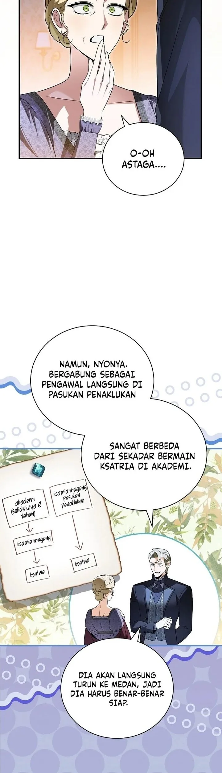 The Eldest Daughter Walks Down The Flower Path Chapter 18 - halaman 27