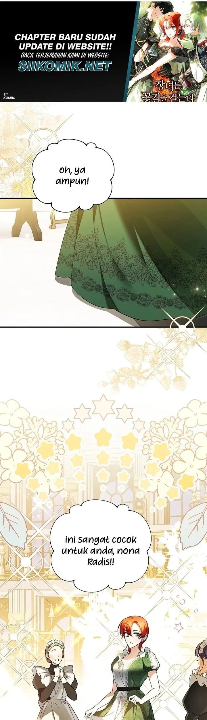 The Eldest Daughter Walks Down The Flower Path Chapter 18 - halaman 32