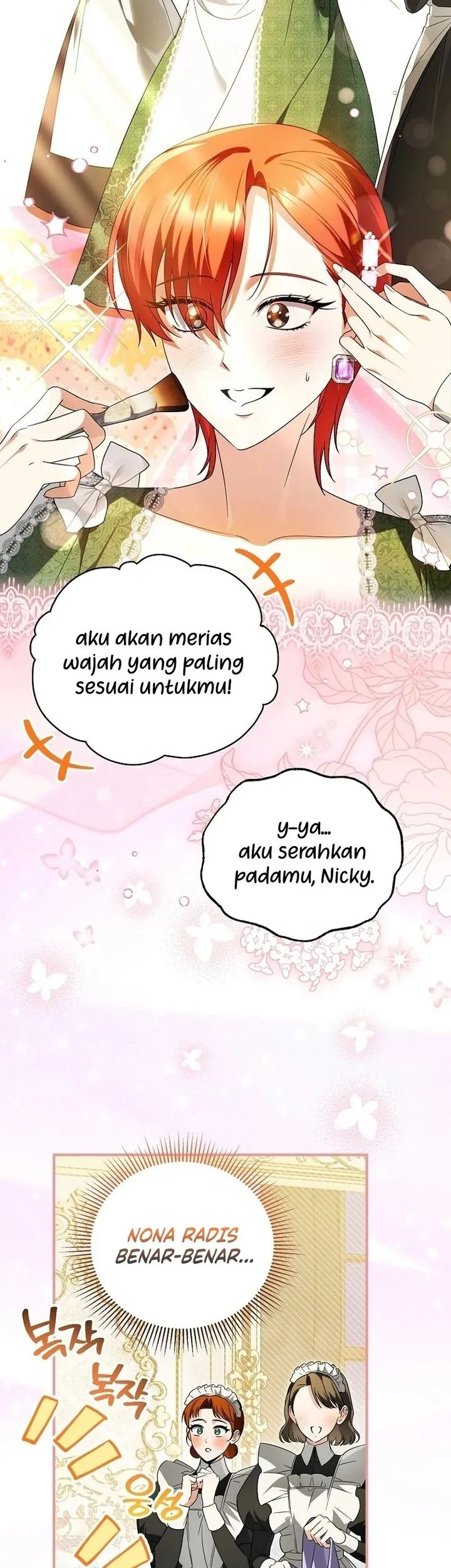 The Eldest Daughter Walks Down The Flower Path Chapter 18 - halaman 33