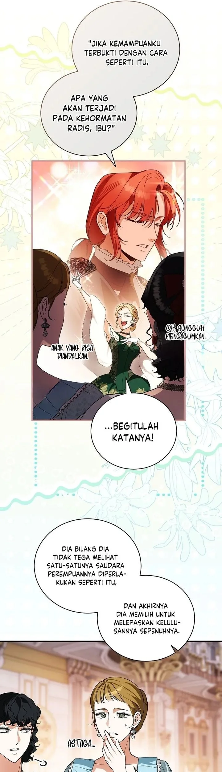 The Eldest Daughter Walks Down The Flower Path Chapter 8 - halaman 15