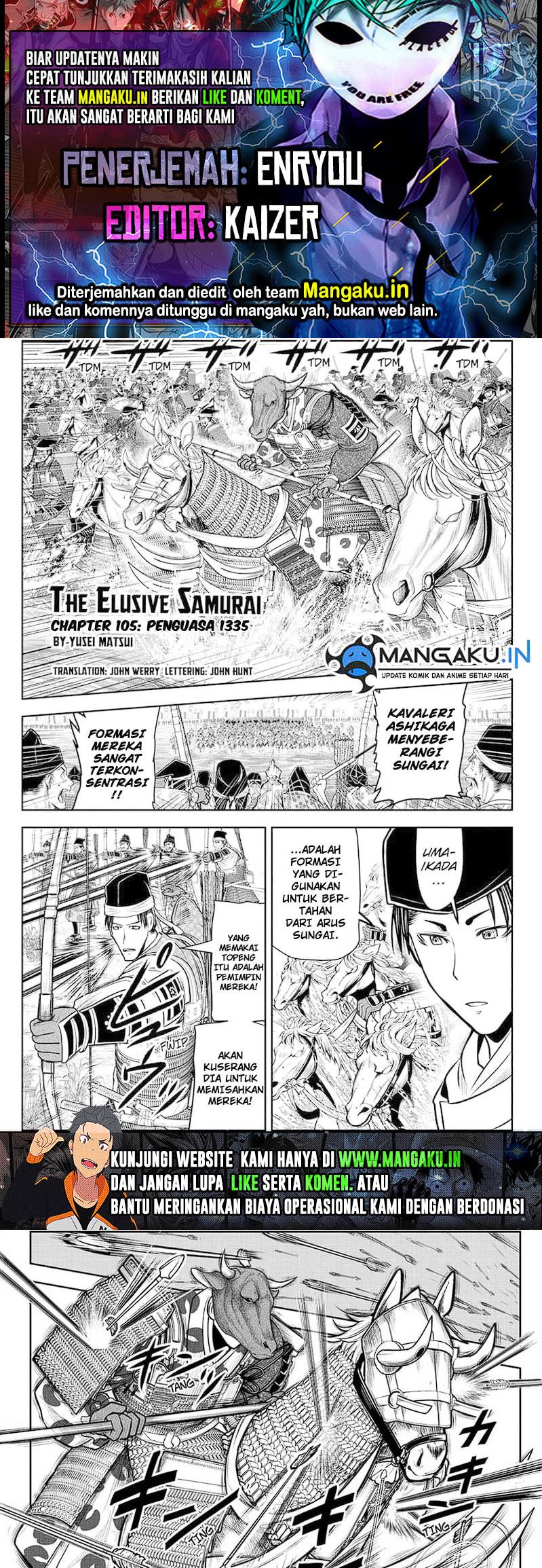 The Elusive Samurai Chapter 105 - halaman 1