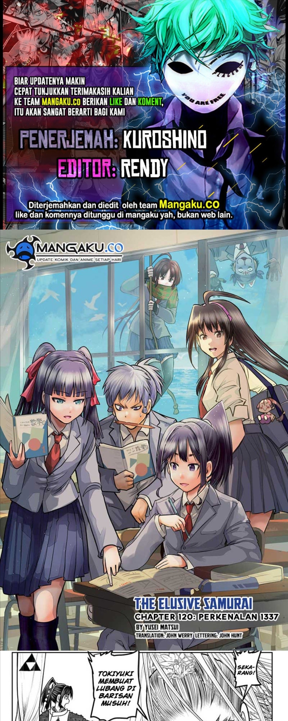The Elusive Samurai Chapter 120 - halaman 1