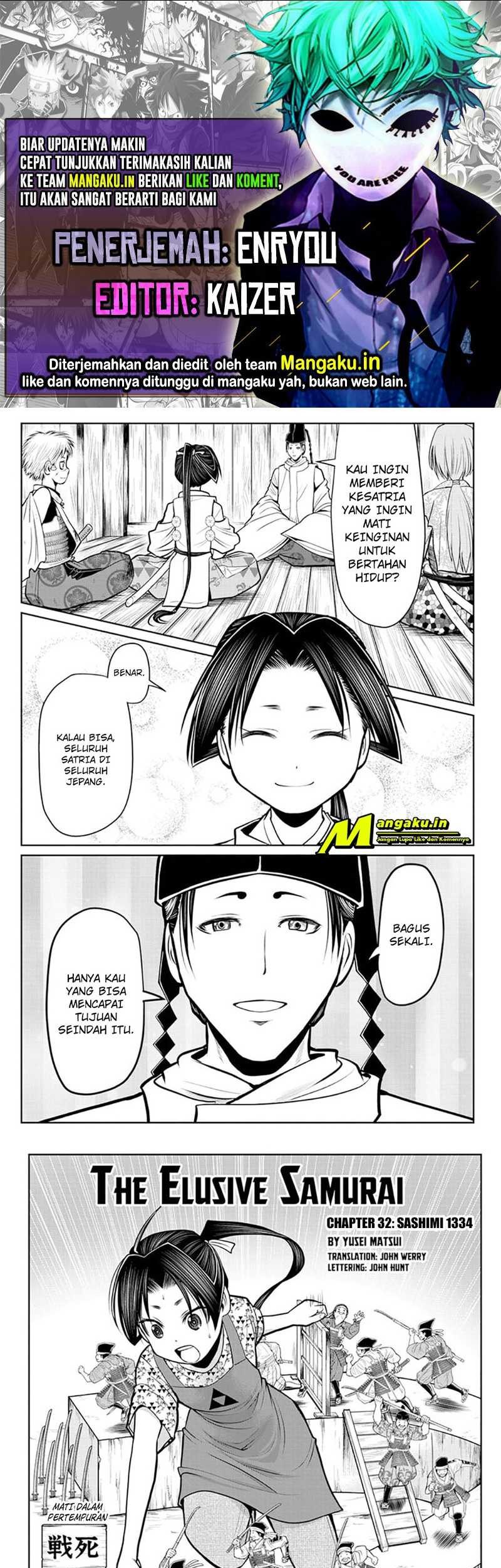 The Elusive Samurai Chapter 32 - halaman 1