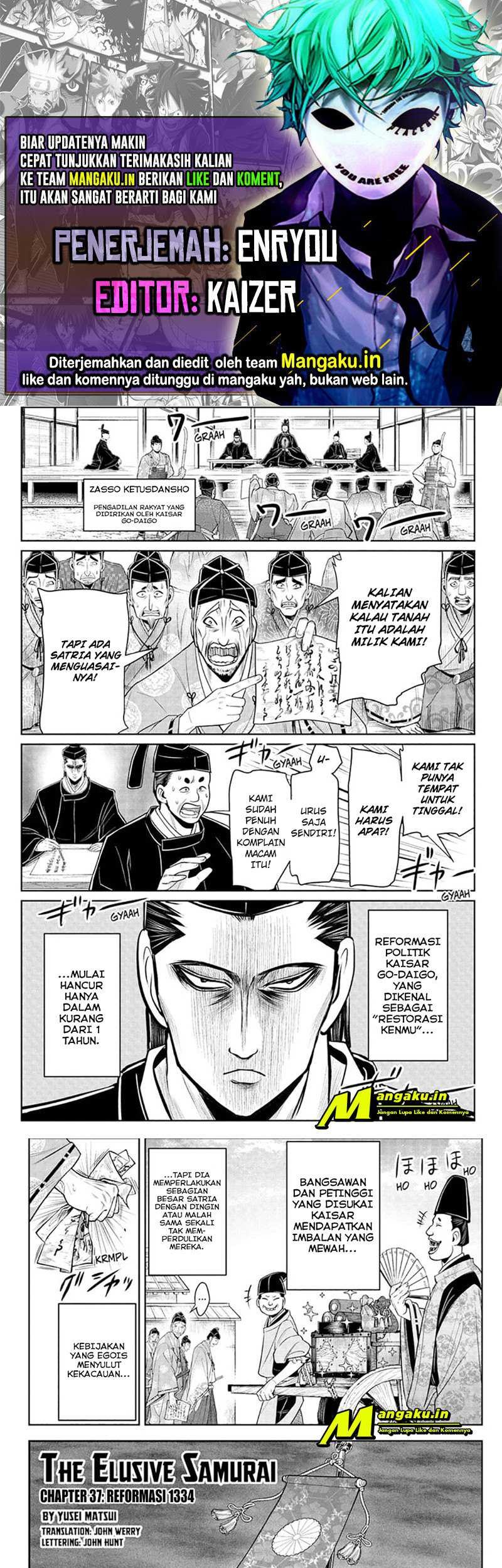 The Elusive Samurai Chapter 37 - halaman 1