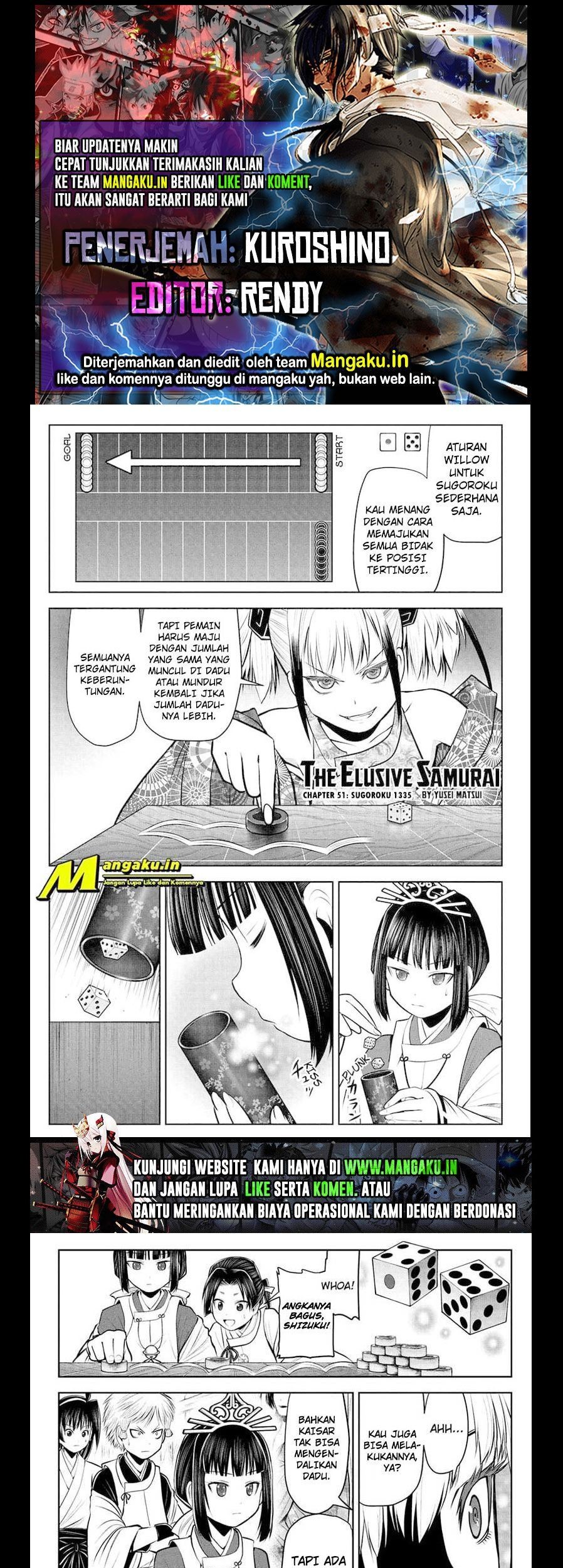 The Elusive Samurai Chapter 51 - halaman 1
