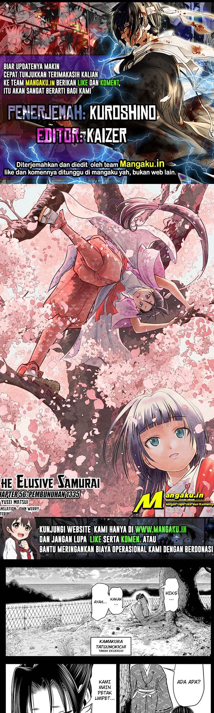 The Elusive Samurai Chapter 56 - halaman 1
