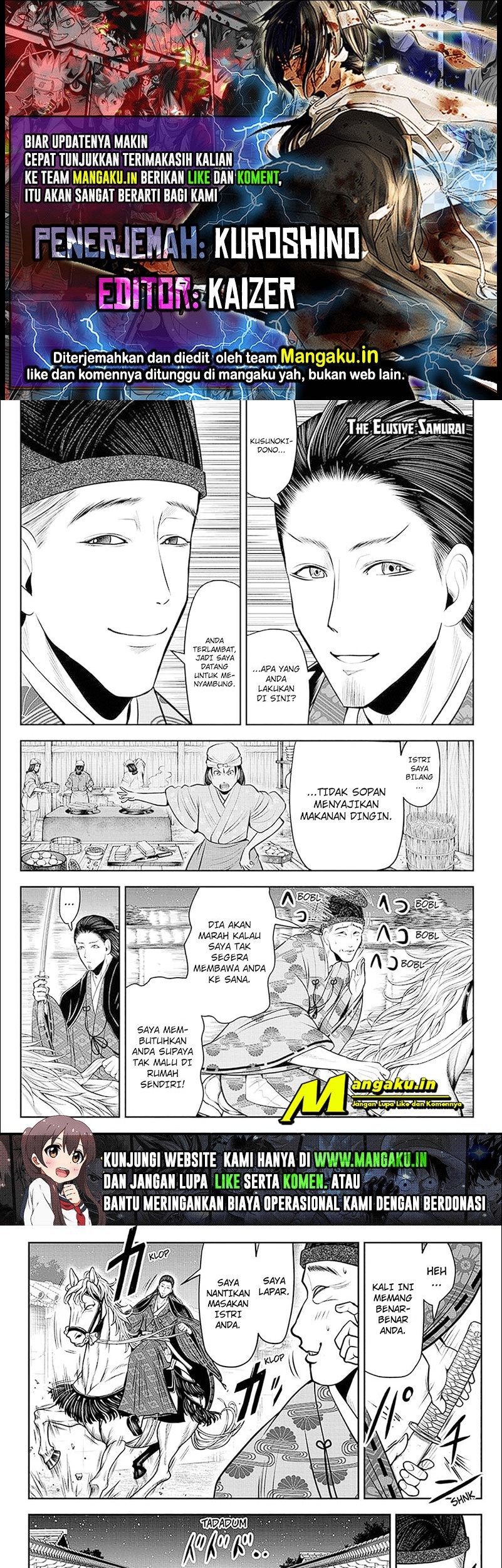 The Elusive Samurai Chapter 58 - halaman 1