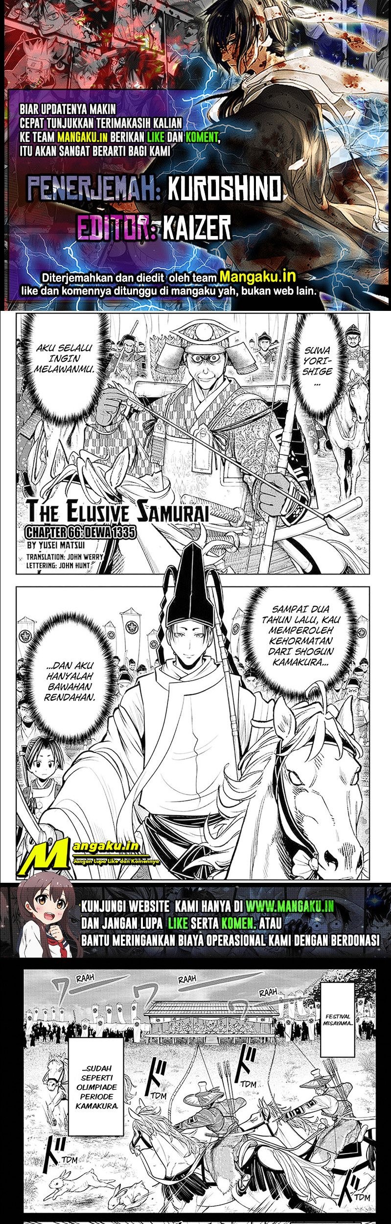 The Elusive Samurai Chapter 66 - halaman 1