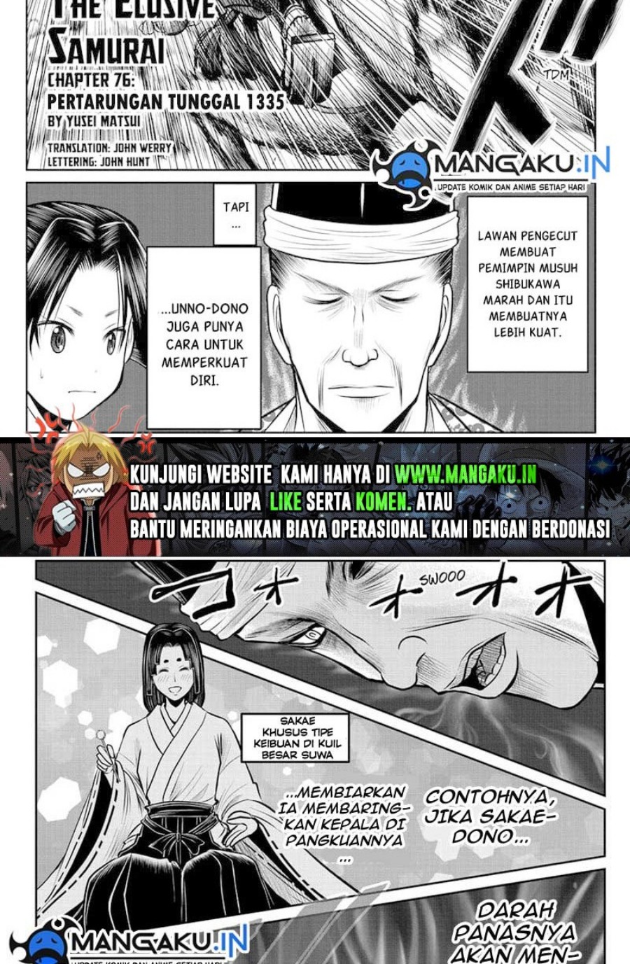 The Elusive Samurai Chapter 76 - halaman 2
